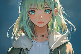 make  anime manga character illustration