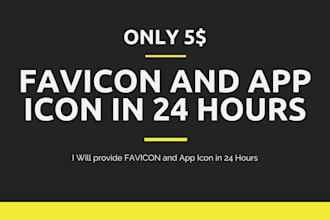 design a modern favicon for you