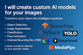 develop an ai model to detect or classify objects in images
