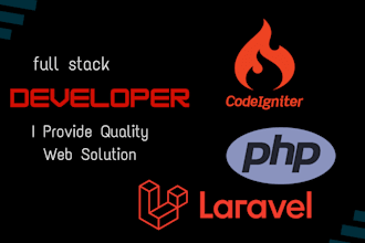 enhance and develop laravel, codeigniter, and PHP websites