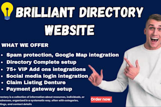 brilliant directory brilliant directory website directory website design