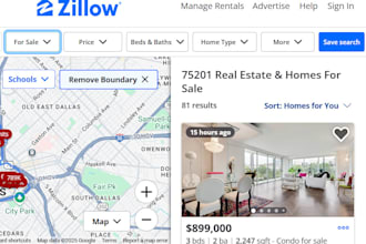 do perfect zillow scraping for real estate