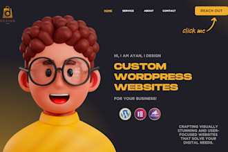 build clean wordpress website