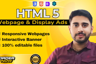 create webpage and display ads for your business