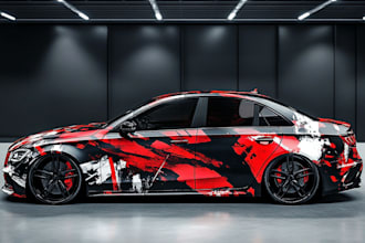 do professional van wrap design, car wrap design, truck wrap