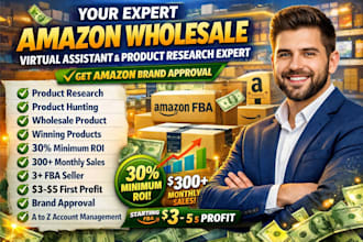 do profitable wholesale product research with brand, supplier sourcing