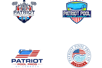 design a unique pool logo