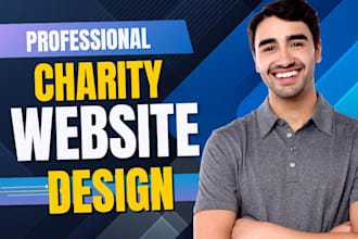 build non profit charity fundraising and ngo website with a donation system