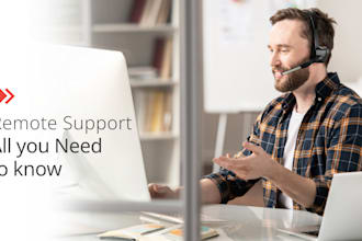 remote IT support to fix your PC, software, or network issues