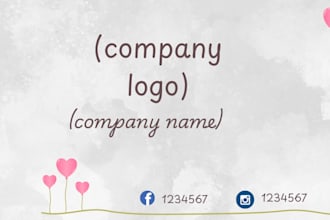 weeding planner business card