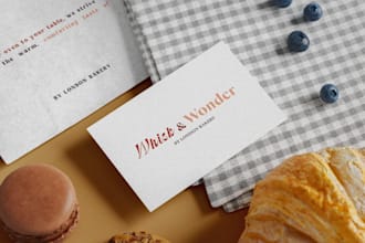 create a unique emblem or wordmark logo for your business