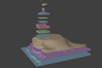 make technique model for 3d printing