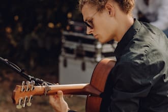 write and record acoustic guitar for your song