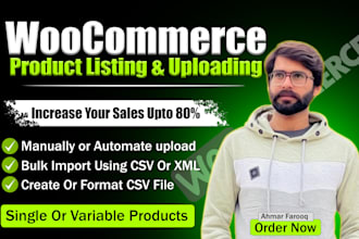 upload products to woocommerce store in 24 hours