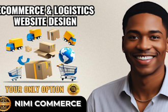 redesign ecommerce logistics website wordpress woocommerce website design store