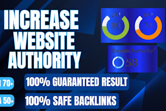 increase ahref domain rating dr, ahref url rating ur, moz domain authority da