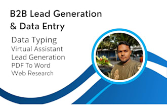 do b2b lead generation and web research with verified emails