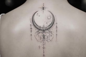 draw unique custom tattoo designs as a tattoo artist