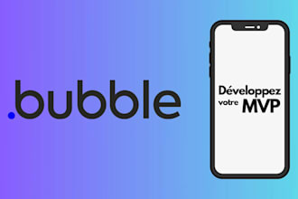 do bubble io website, bubble mvp, bubble developer, build bubble app for you