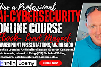 do cybersecurity cloud computing online course writing lead magnet presentation,