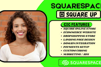 customize squarespace template redesign square up squarespace ecommerce website