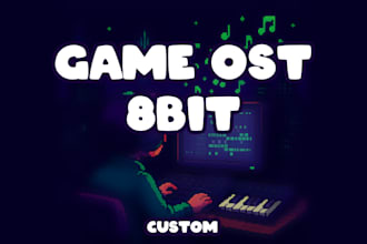 create game music in 8bit style mixed with genres
