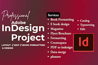 design format book interior layout, manuscript paperback in indesign, amazon kdp