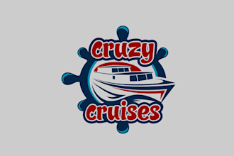 make unique corporate sustainability logo for cruzy cruises
