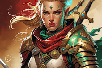 dnd character art and dnd character art