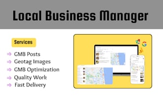 optimize post content and gmb profile
