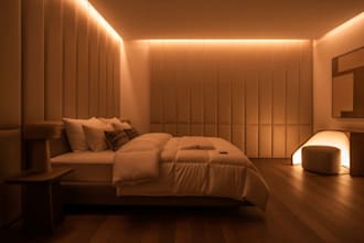 design layout lighting design plan via visualization software agi32 revit cad