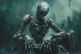 draw your warhammer 40k character illustration