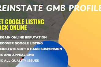 reinstate suspended google my business profile for local seo fix gmb