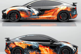 do vehicle wrap decal,for truck wrap ,trailer wrap, car wrap