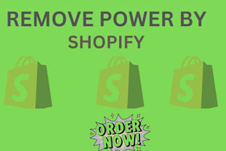 remove powered by shopify