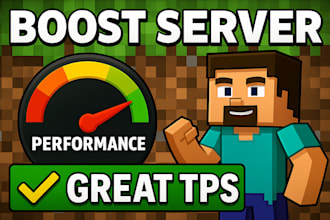fix minecraft server lag and boost performance