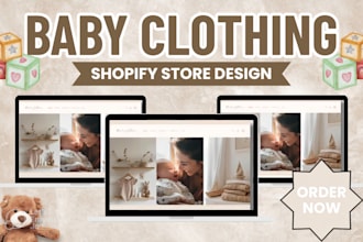 baby clothing shopify store baby clothing website dropshipping baby store