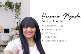 be your virtual assistant for all your admin and HR needs