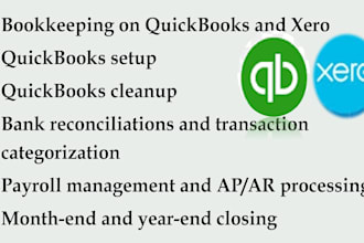 do quickbooks bookkeeping cleanup and setup