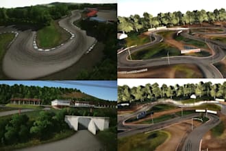 build assetto corsa track beamng track and iracing track and mods