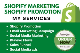 boost shopify sales, shopify marketing sales funnel, shopify traffic promotion