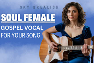 record your harmonies, background vocals, gospel choir for your song