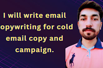 write email copywriting for cold email copy and campaign