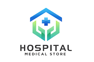 do unique healthcare home care dental nursing hospital logo