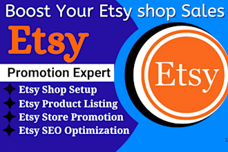 do etsy shop promotion ,increase etsy sales fast and etsy SEO optimization