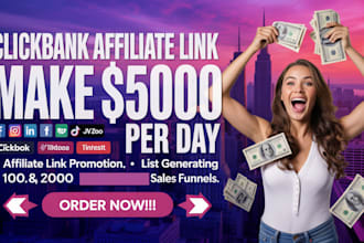clickbank affiliate link promotion affiliate marketing referral link promotion
