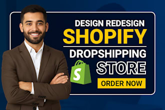 design  develop a stunning shopify wordpress squarespace or wix ecommerce store