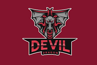 draw horror character illustration logo design