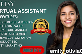 setup etsy digital products shop, etsy banner, etsy virtual assistant