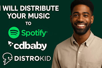 distribute your music to spotify all streaming platform cdbaby distrokid lyrics